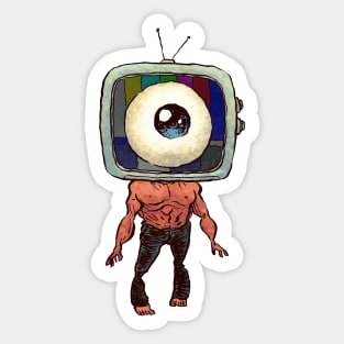 T.V. Eye Sticker